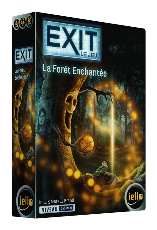 Jeu d'escape game Iello Exit La Forêt Enchantée
