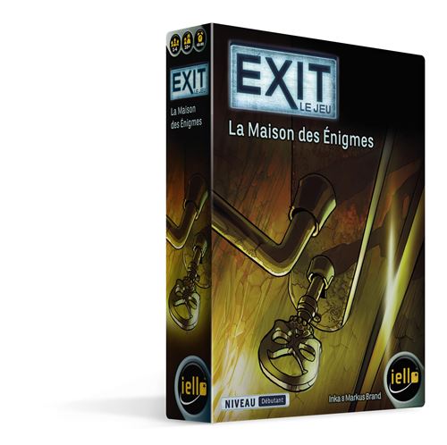 Jeu d'escape game Iello Exit La maison des énigmes