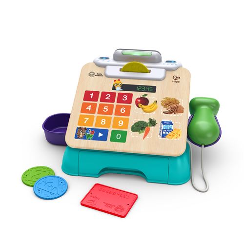 Jeu d'éveil Hape Caisse enregistreuse Magic Touch