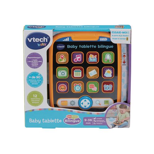 Jeu d'éveil Vtech Baby Tablette bilingue