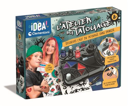 Jeu d'imitation Clementoni L'atelier du tatouage