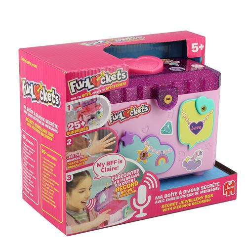 Jeu d'imitation Funlockets Ma boîte à bijoux secrète électronique