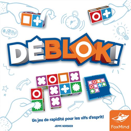 Jeu de Casse-tête et de rapidité Asmodée Déblok