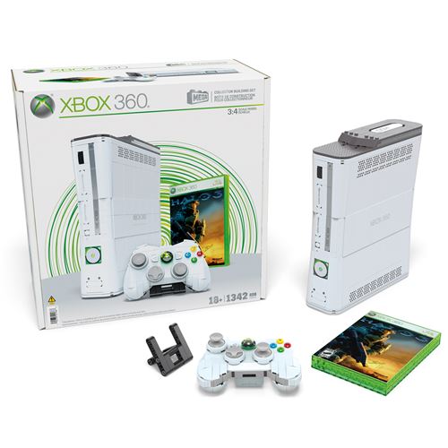 Jeu de brique et bloc Mega Console Showcase Microsoft Xbox