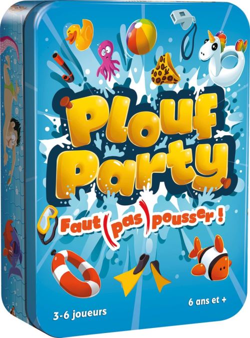 Jeu de cartes Asmodée Plouf Party