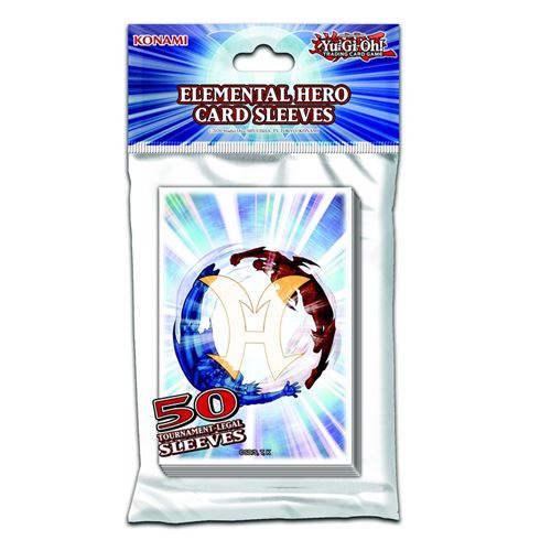 Jeu de cartes Konami Yu-Gi-Oh Pochettes de cartes Elemental Hero