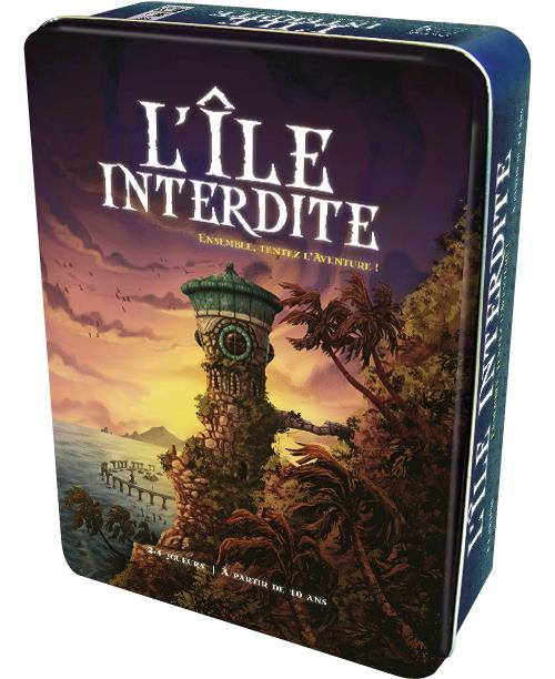 Jeu de cartes L'île interdite Asmodee