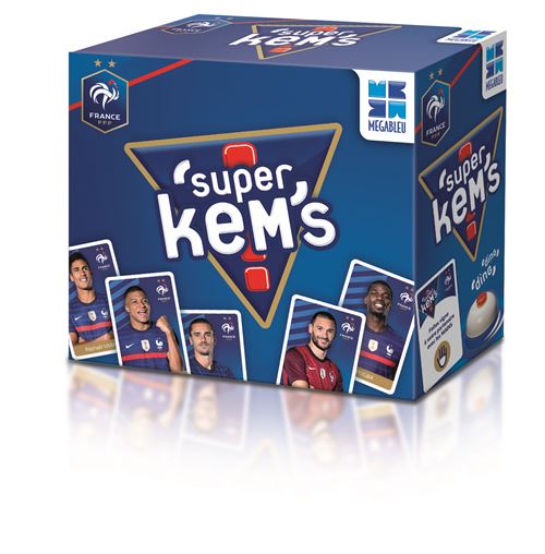 Jeu de cartes Megableu Super Kems FFF
