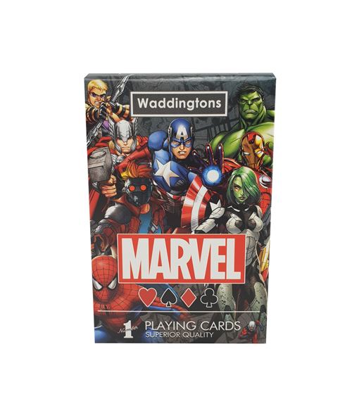 Jeu de cartes Winning Moves WN1 Univers cinématographique Marvel
