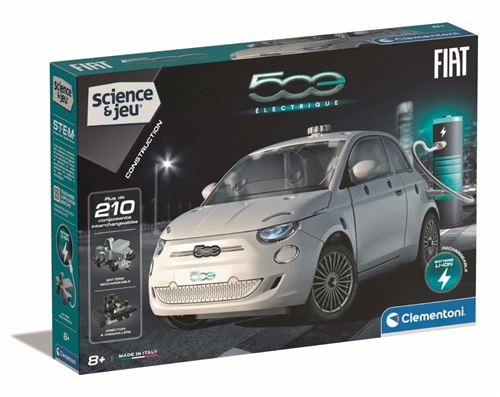 Jeu de construction Clementoni Fiat 500 électrique
