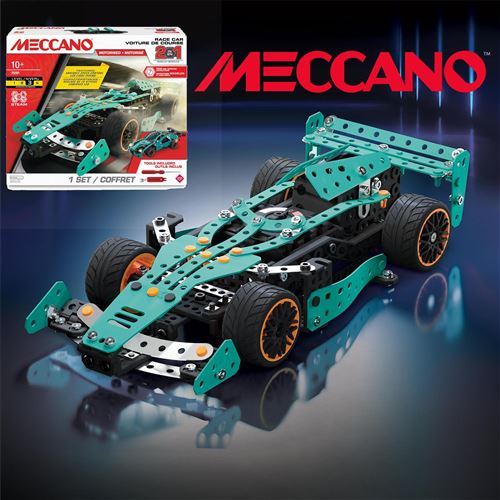 Jeu de construction Meccano F1 Modèle 2-en-1