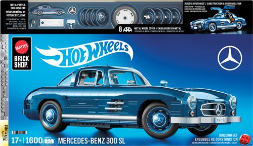Jeu de construction Mega Hot Wheels Premium Mercedes-Benz 300 SL