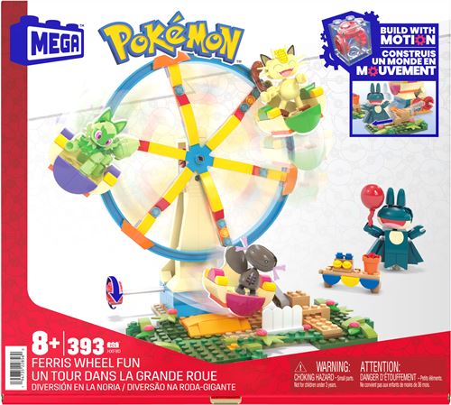 Jeu de construction Mega La grande roue Pokémon