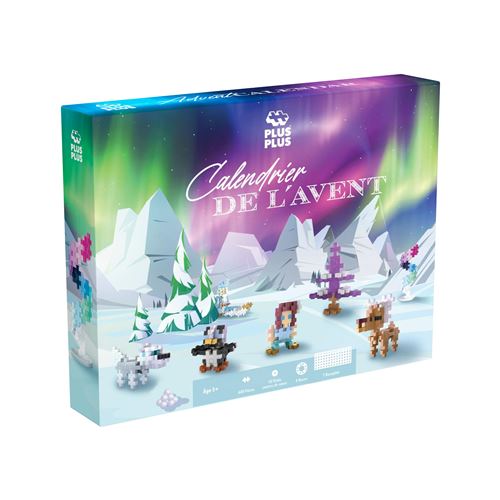 Jeu de construction Plus Plus Calendrier de l'Avent