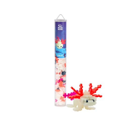 Jeu de construction Plus-Plus Tube Axolotl 100 pièces