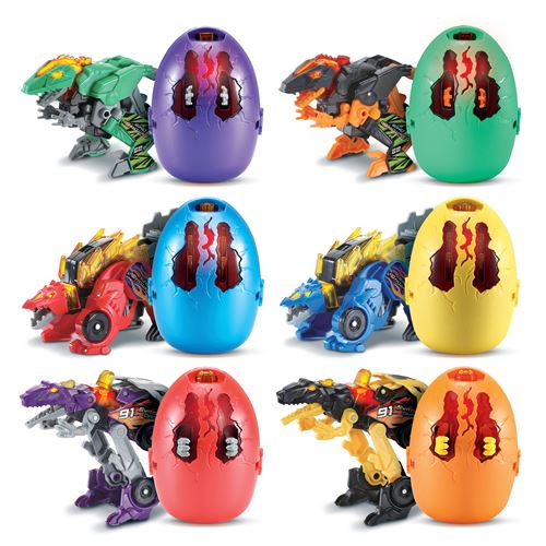 Jeu de construction Vtech Switch & Go Dinos Surprise V2 Modèle aléatoire