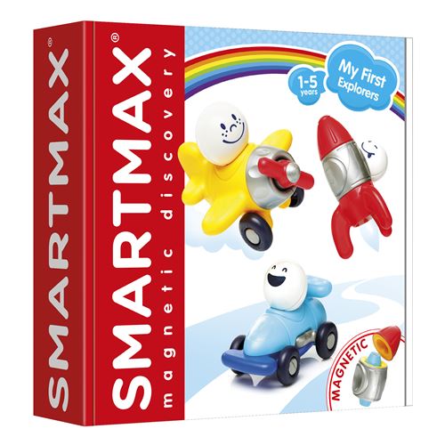 Jeu de construction magnétique Smartmax Mon premier voyage
