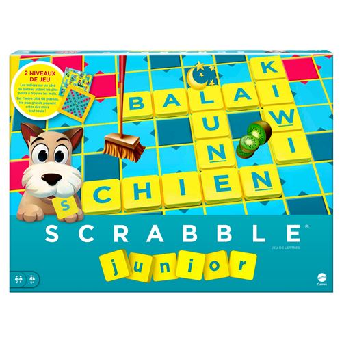 Jeu de lettres Mattel Scrabble Junior