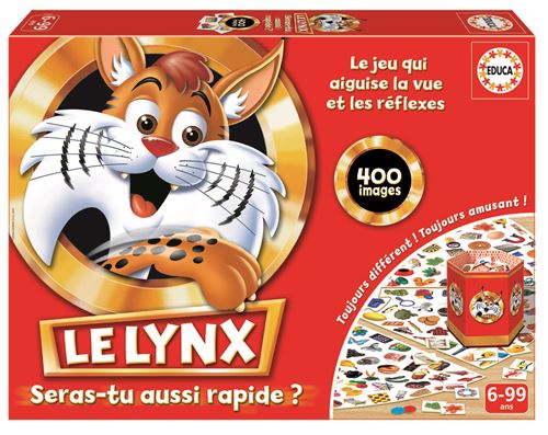 Jeu de mémoire Educa Le Lynx