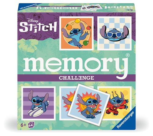 Jeu de mémoire Ravensburger Challenge memory Stitch