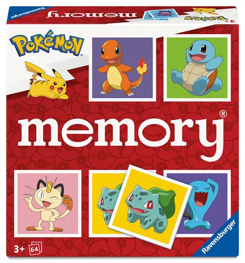 Jeu de mémoire Ravensburger Collectors memory Pokémon