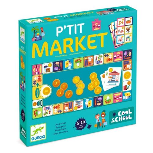 Jeu de pions Djeco P'tit Market