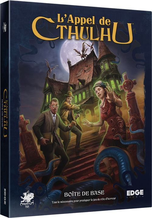 Jeu de rôles Asmodee L'appel de Cthulhu Boîte de Base