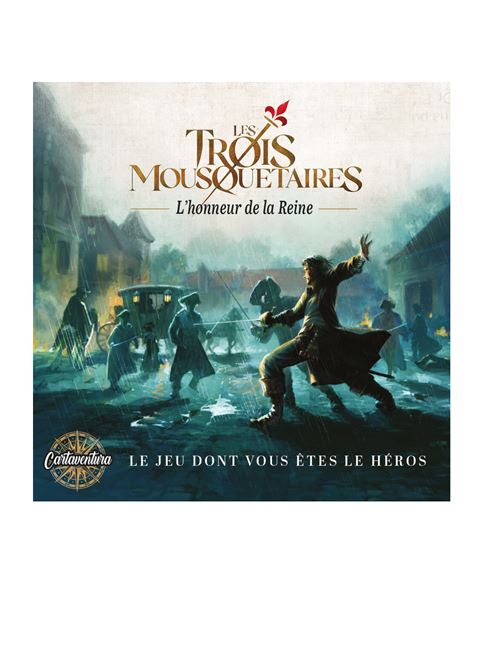 Jeu de rôles Blackrock Games Cartaventura Les Trois Mousquetaires L'honneur de la Reine