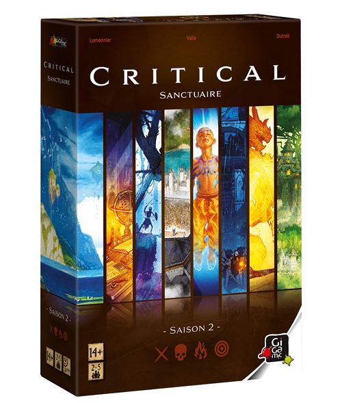 Jeu de rôles Gigamic Critical Sanctuaires Saison 2