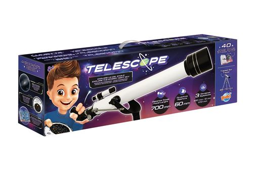 Jeu de sciences et d'expérience Buki Télescope 40 activités