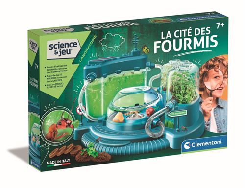 Jeu de sciences et d'expérience Clementoni La cité des fourmis