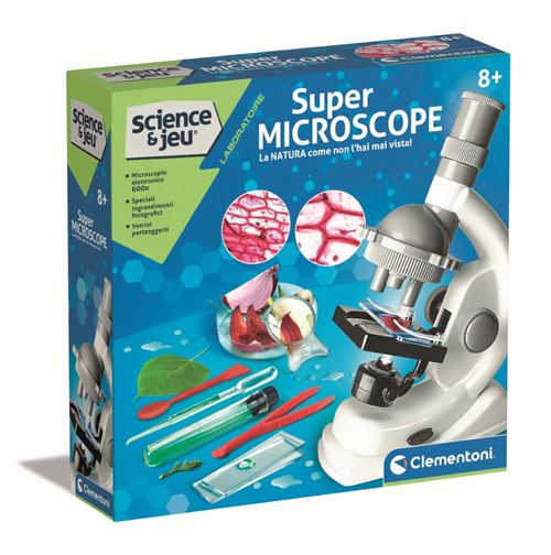 Jeu de sciences et d'expérience Clementoni Super microscope