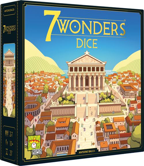 Jeu de stratégie Asmodee 7 Wonders Dices