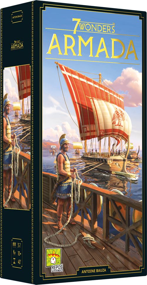 Jeu de stratégie Asmodee Armada ext 7 wonders Nouvelle version