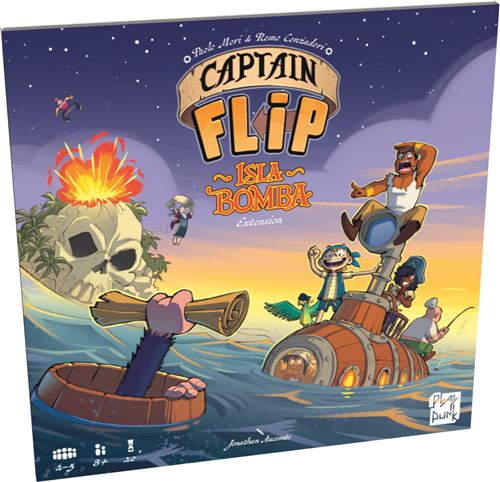 Jeu de stratégie Asmodee Captain Flip Isla Bomba Extension