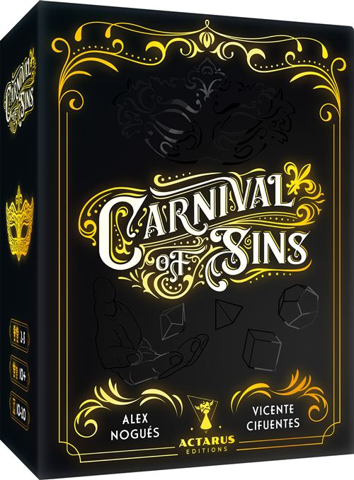 Jeu de stratégie Asmodee Carnival of Sins