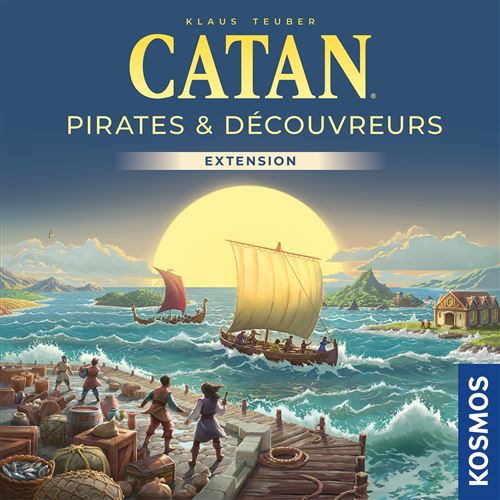 Jeu de stratégie Asmodee Catan Extension Pirates et découvreurs