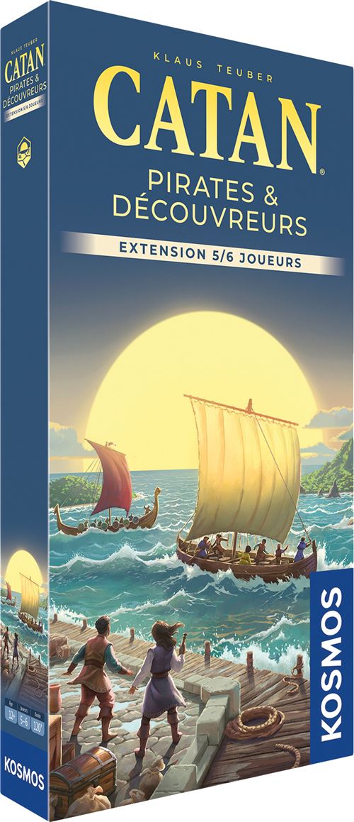 Jeu de stratégie Asmodee Catan Pirates et Découvreurs Extension 5-6 joueurs