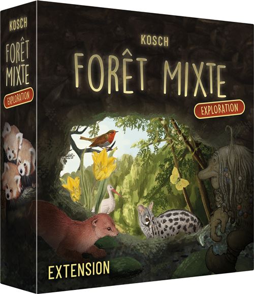 Jeu de stratégie Asmodee Forêt Mixte Exploration Extension