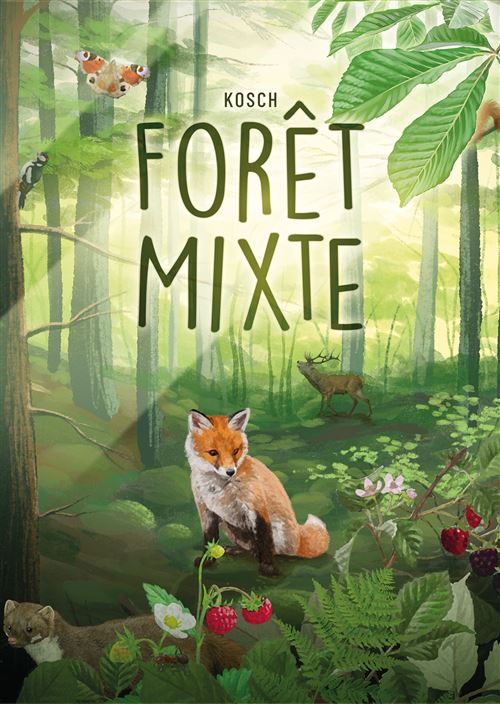 Jeu de stratégie Asmodee Forêt Mixte