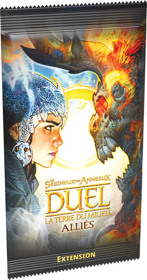 Jeu de stratégie Asmodee Le Seigneur des Anneaux : Duel pour la Terre du Milieu Extension Alliés Booster