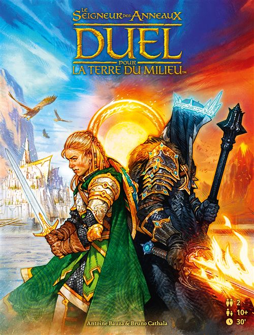 Jeu de stratégie Asmodee Le Seigneur des Anneaux Duel pour la Terre du Milieu