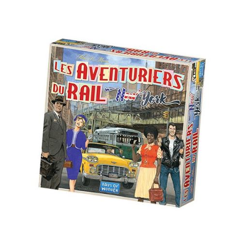 Jeu de stratégie Asmodee Les Aventuriers du Rail Version New York
