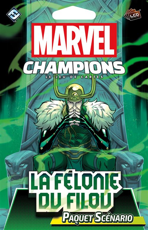 Jeu de stratégie Asmodee Marvel Champions La Felonie de Filou Scenario