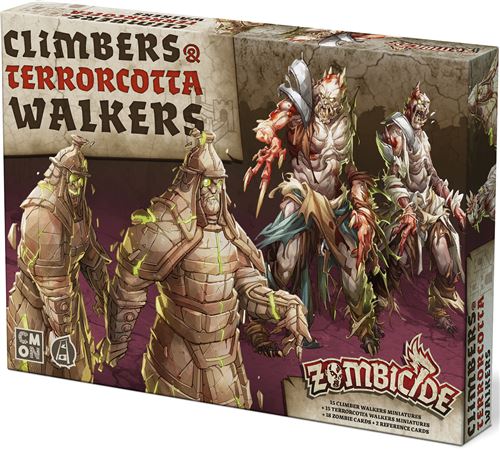 Jeu de stratégie Asmodee Zombicide White Death Climbers Terrorcotta Walkers