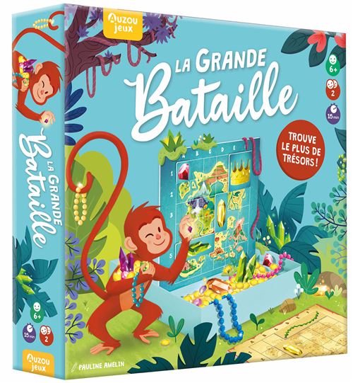 Jeu de stratégie Auzou La Grande Bataille
