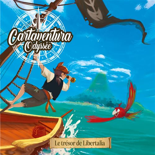 Jeu de stratégie Blackrock Games Cartaventura Odyssée Le Trésor de Libertalia