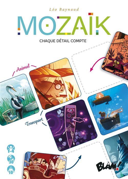 Jeu de stratégie Blam Mozaïk