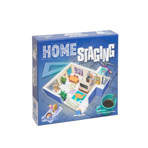 Jeu de stratégie Blue Orange Home Staging