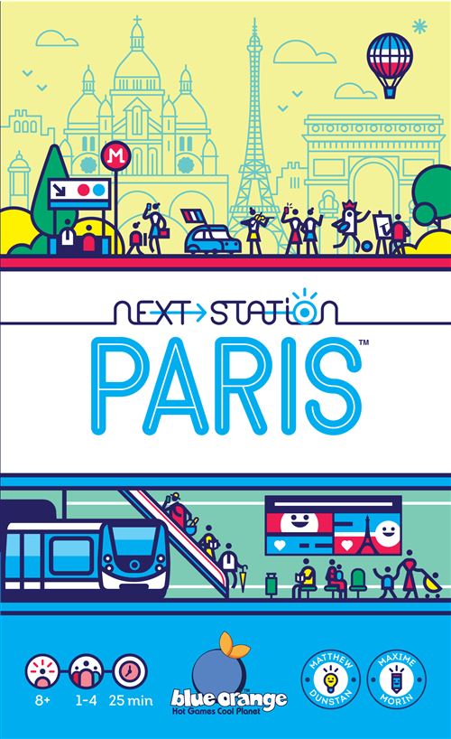 Jeu de stratégie Blue Orange Next Station Paris